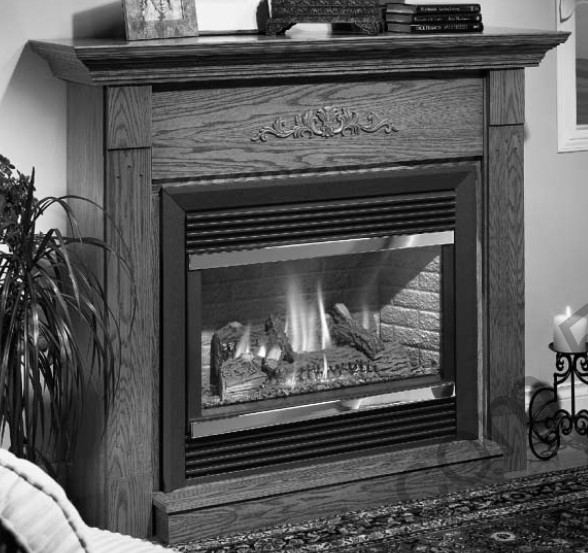 Ultraglow Gas Fireplace (G36D) G36D